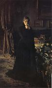 Ivan Nikolaevich Kramskoy THis Inconsolable Giref Spain oil painting artist